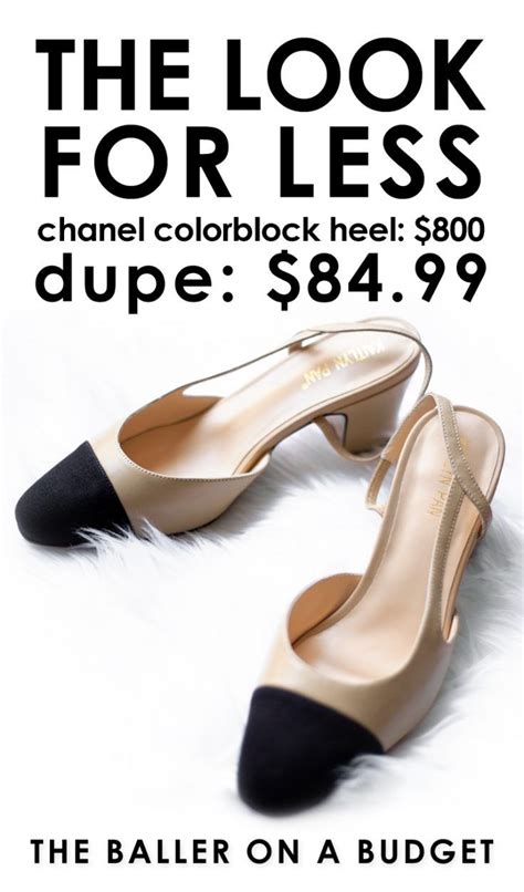 chanel.dupe shoes|chanel knock off shoes.